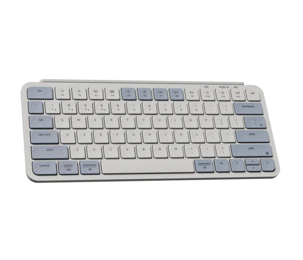 Keychron B1 Pro K11 Ultra-Slim Wireless Keyboard Retro Blue - 1507456 - zdjęcie 2